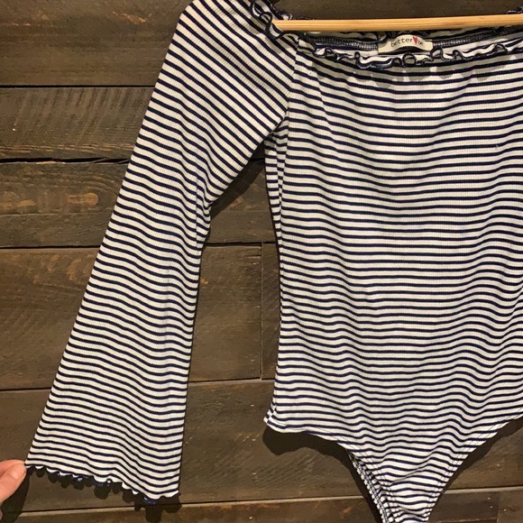 Better Be Striped Body Suit - Picture 5 of 5